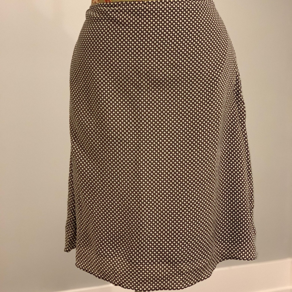 Black & White Polka Dot Skirt